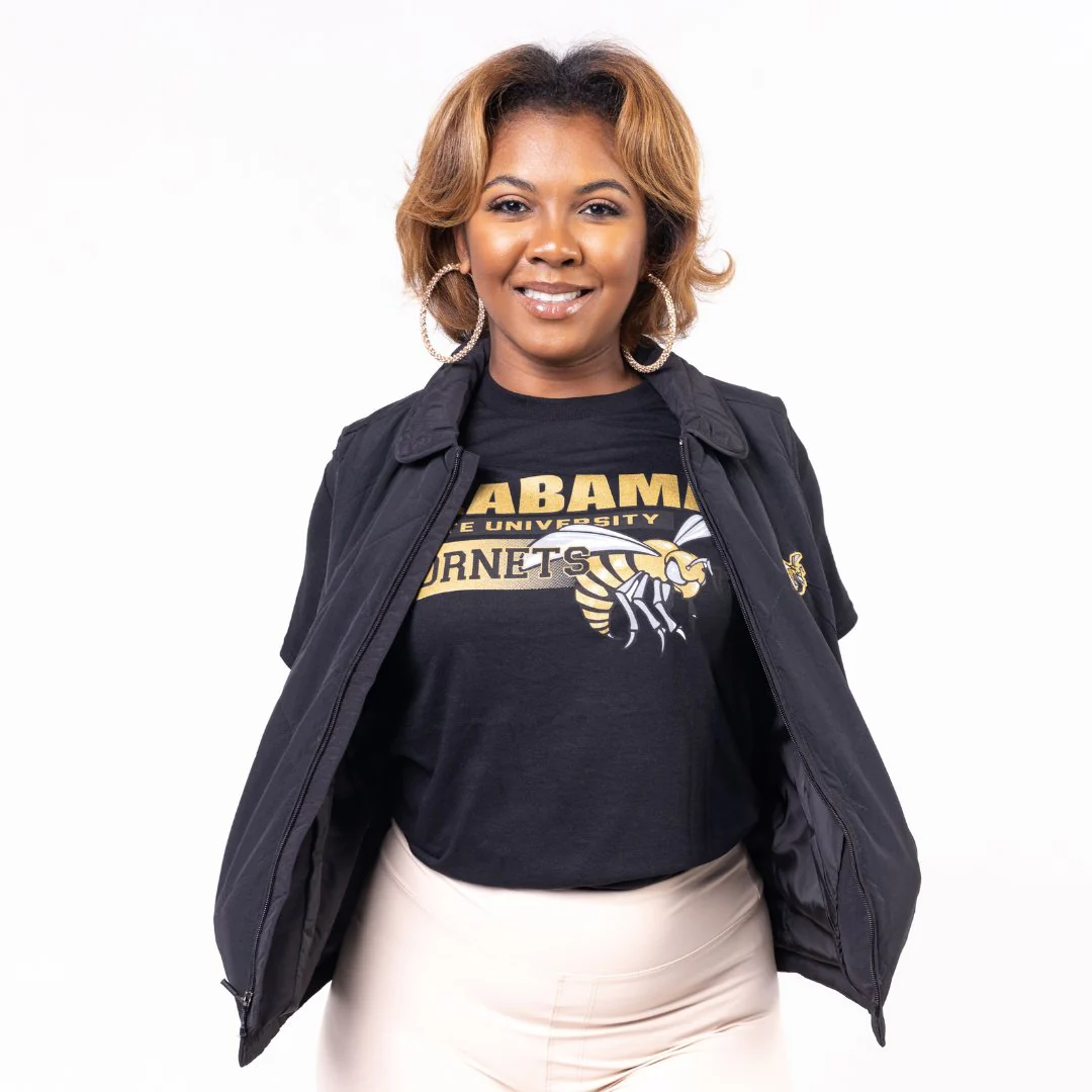 Alabama State University HBCU Women's Puffer Vest - Image 3