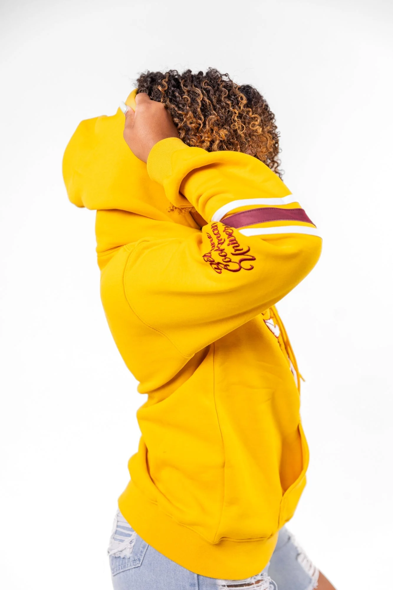 Bethune Cookman University HBCU Chenille Hoodie - Image 5