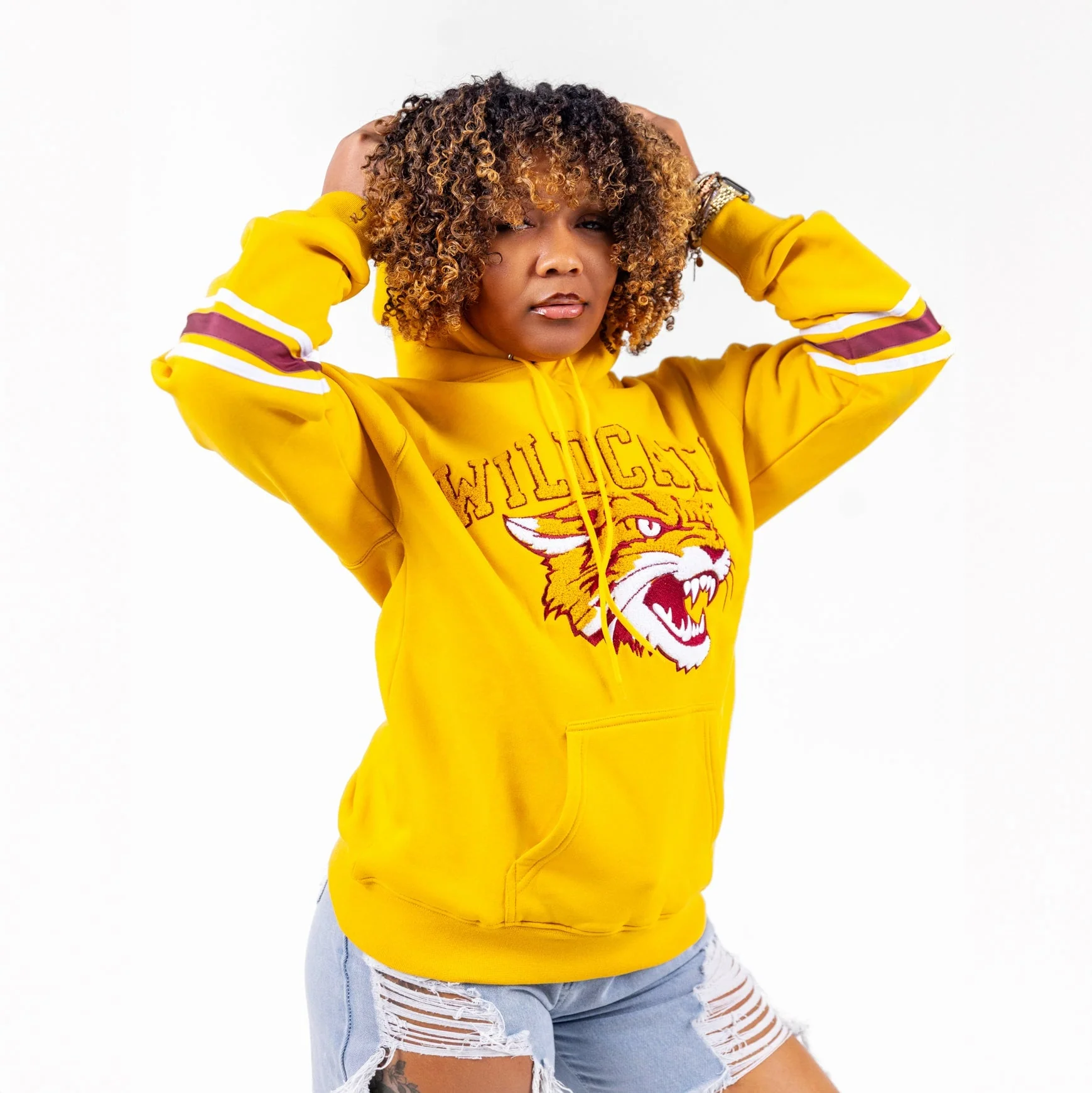 Bethune Cookman University HBCU Chenille Hoodie - Image 6