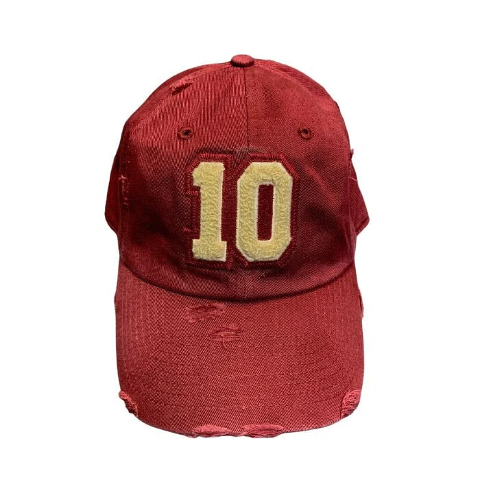 Delta Sigma Theta Crimson Chenille Cap - Image 10