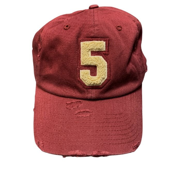 Delta Sigma Theta Crimson Chenille Cap - Image 5