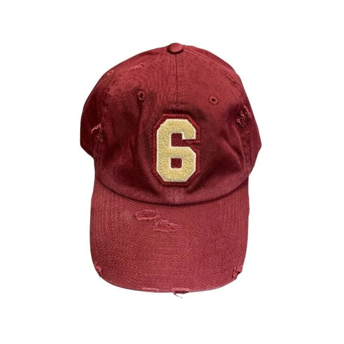 Delta Sigma Theta Crimson Chenille Cap - Image 6