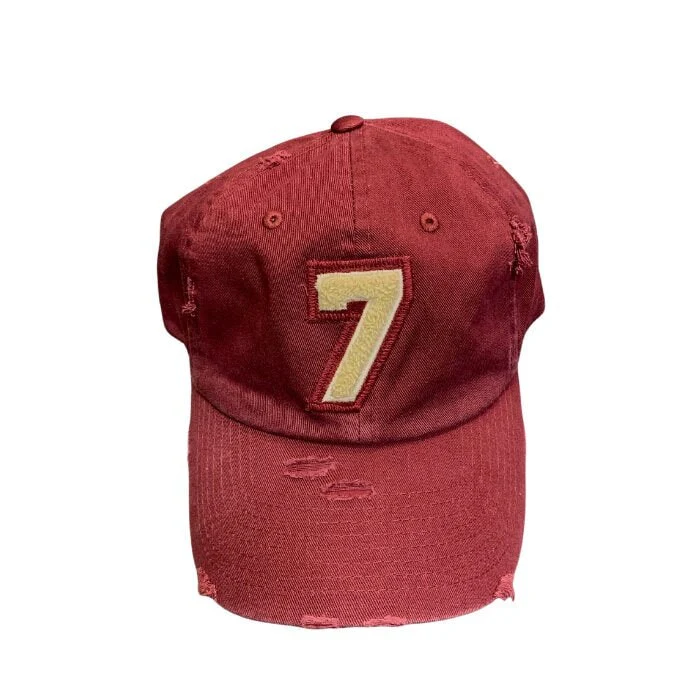 Delta Sigma Theta Crimson Chenille Cap - Image 7