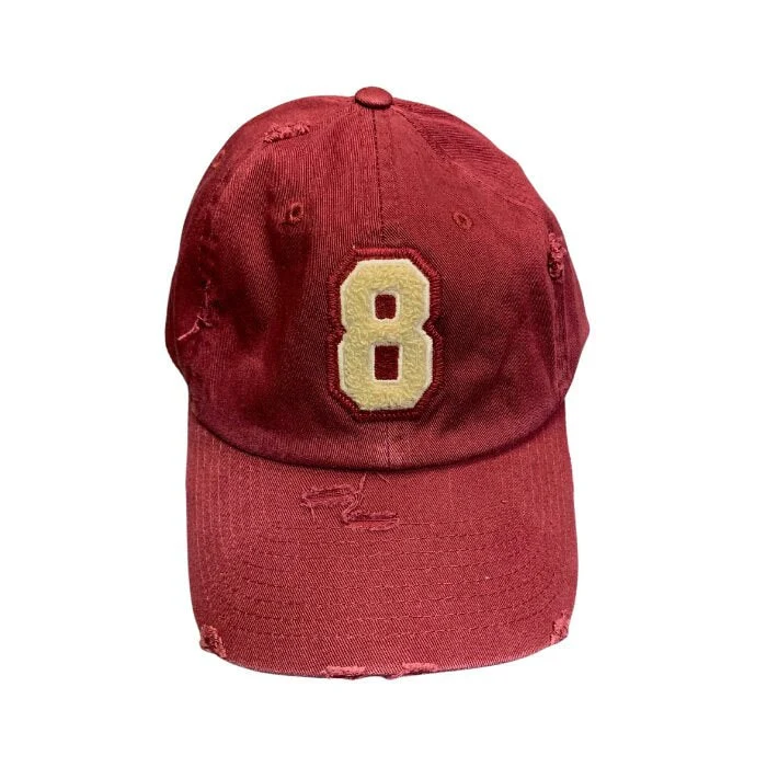 Delta Sigma Theta Crimson Chenille Cap - Image 8