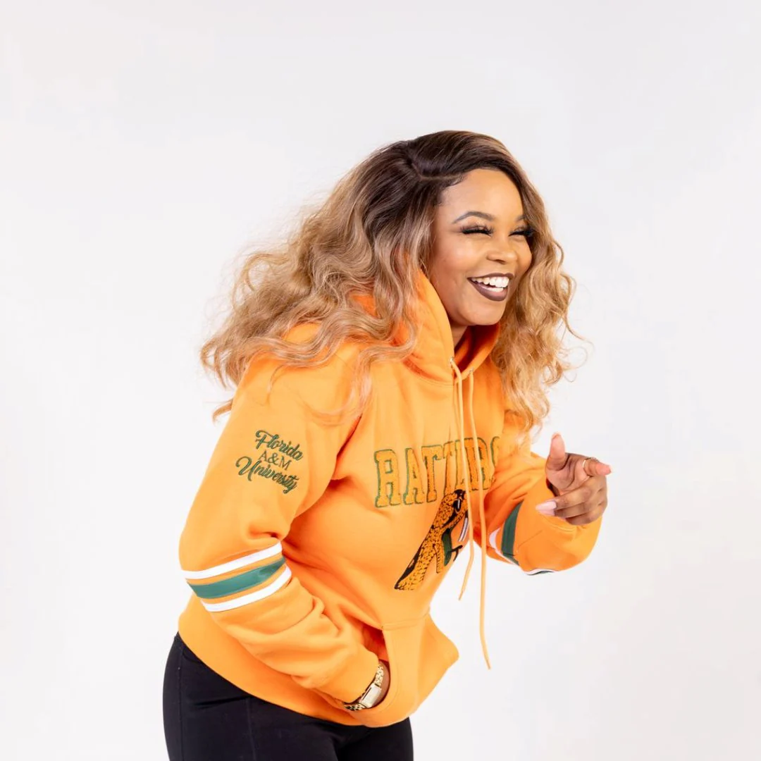 Florida A&M University HBCU Embroidered Rattler Hoodie - Image 5
