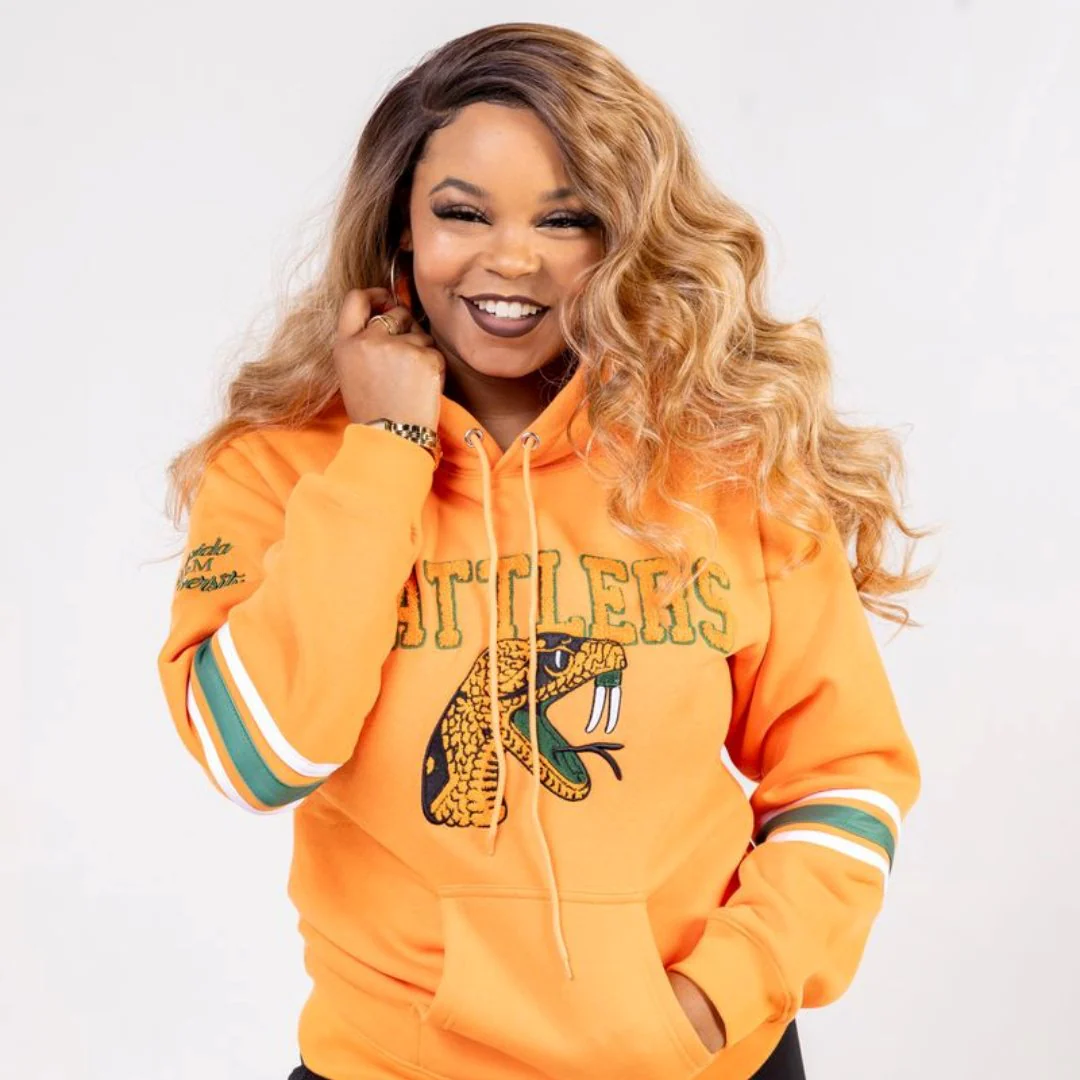 Florida A&M University HBCU Embroidered Rattler Hoodie - Image 6