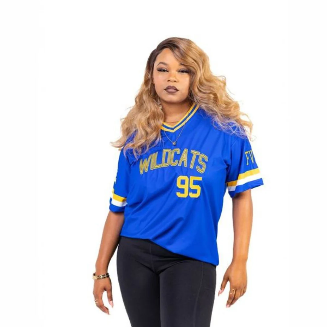 Fort Valley State University HBCU Embroidered Baseball Jersey - Image 4