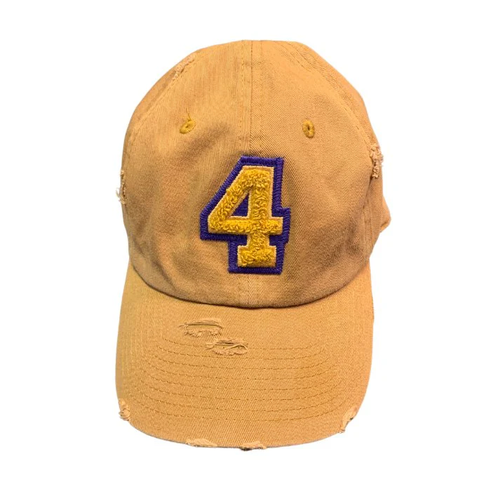 Gold Omega Psi Phi Chenille Cap - Image 4