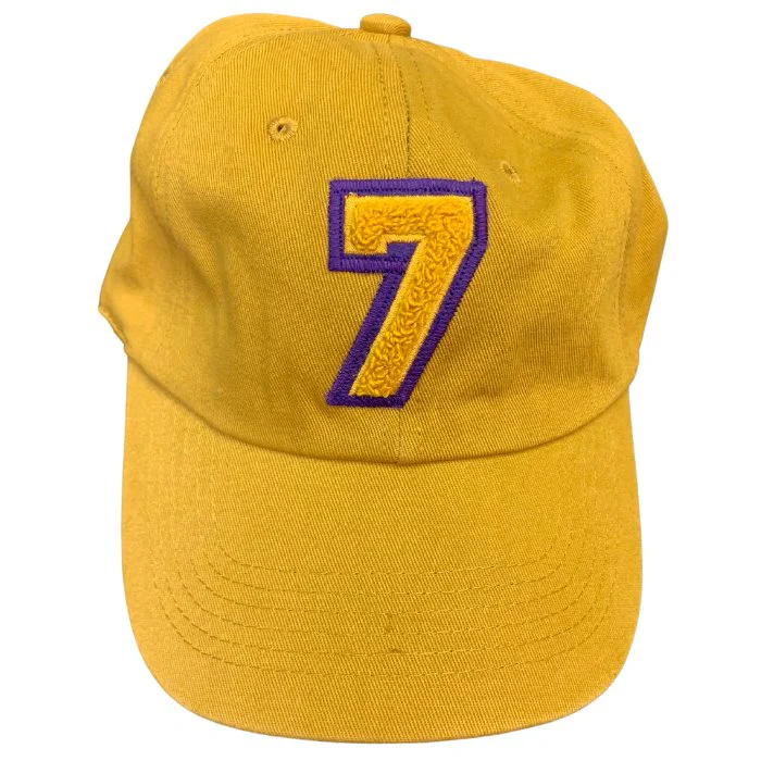 Gold Omega Psi Phi Chenille Cap - Image 7