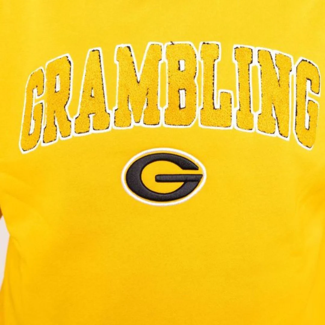 Grambling HBCU Gold Embroidered hoodie - Image 3