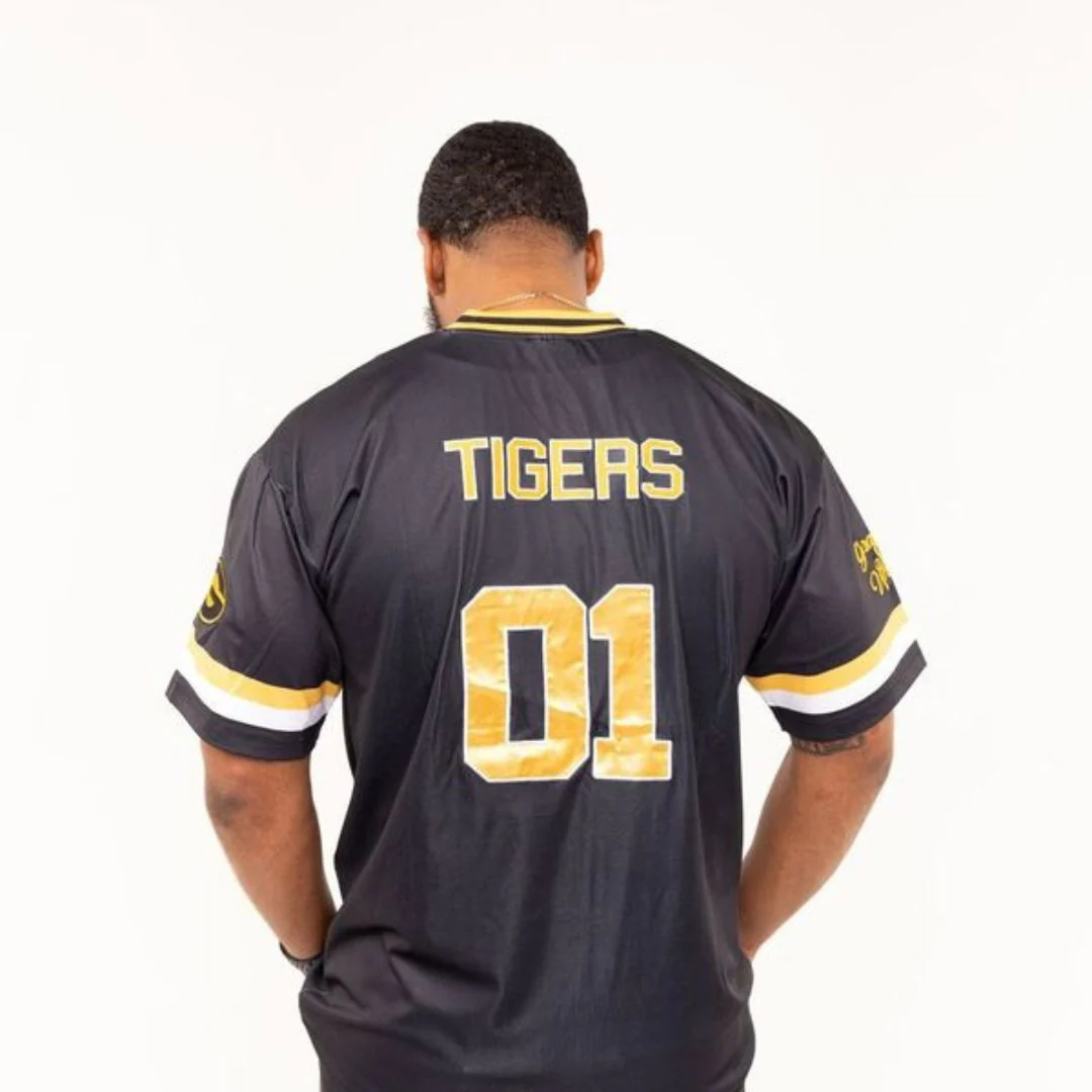 Grambling State University HBCU Embroidered Baseball Jersey - Image 4
