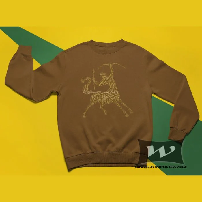 Iota Phi Theta Centaur Word Collage - Image 3