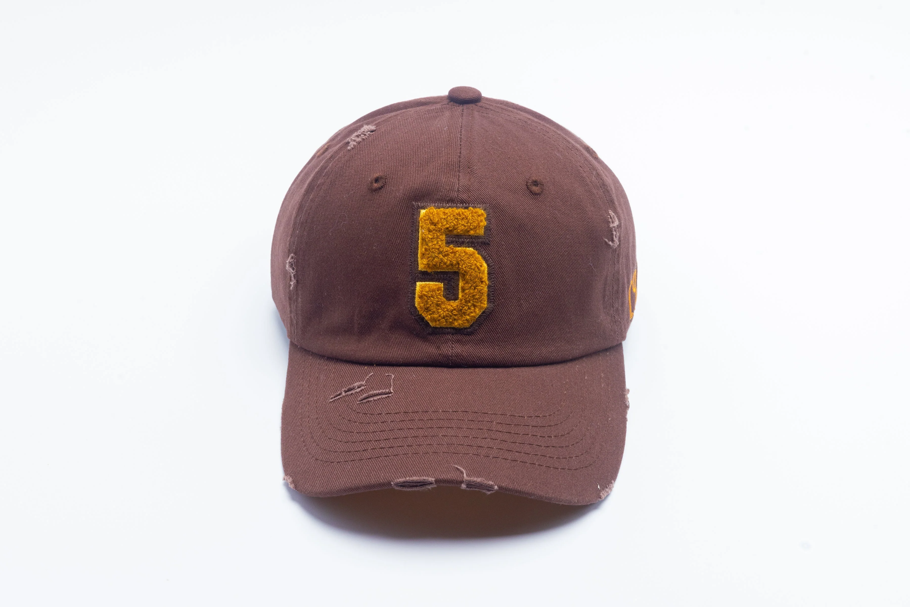 Iota Phi Theta Brown Chenille Cap with Line Number - Image 5