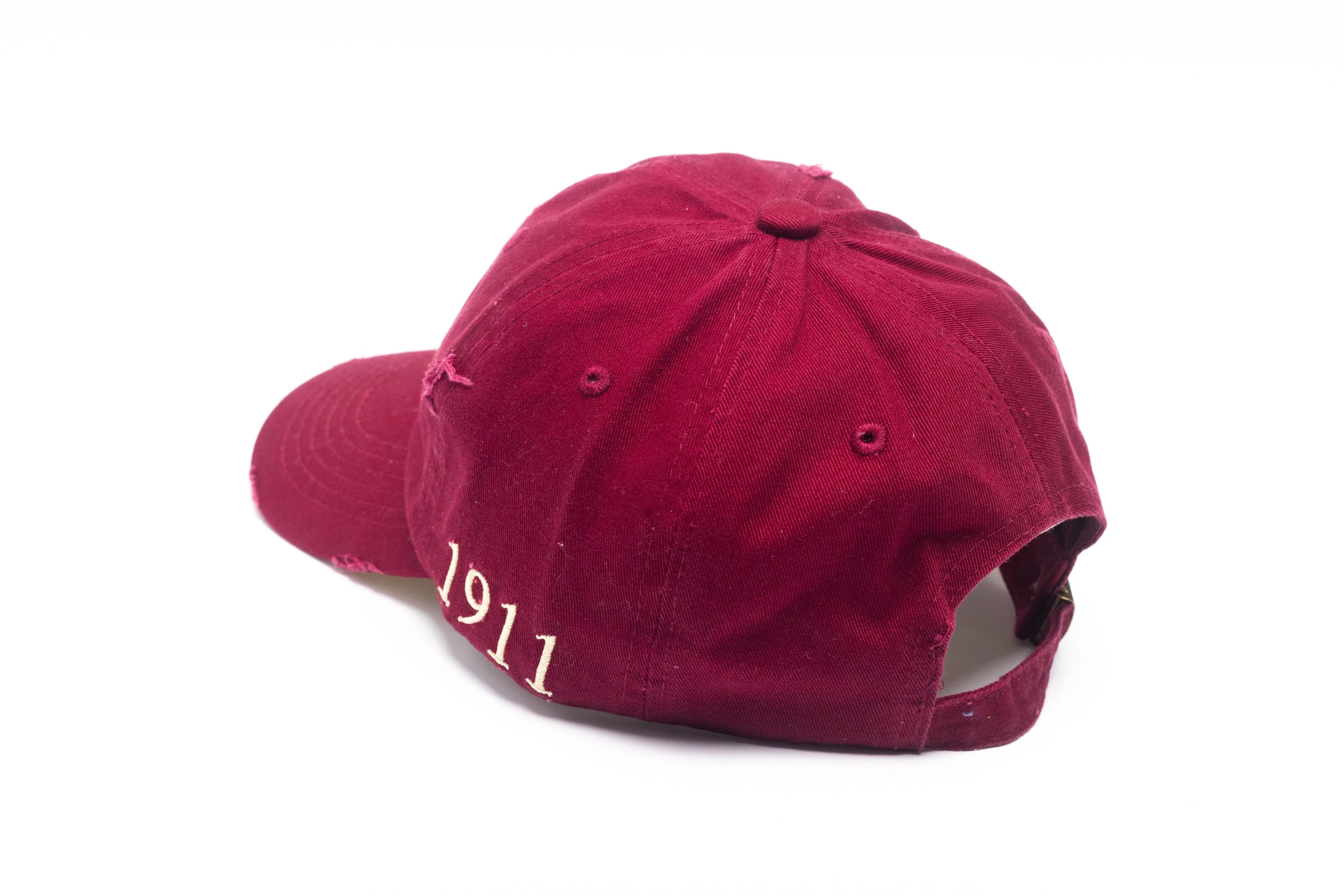Kappa Alpha Psi Crimson Chenille Cap with Line Number - Image 11