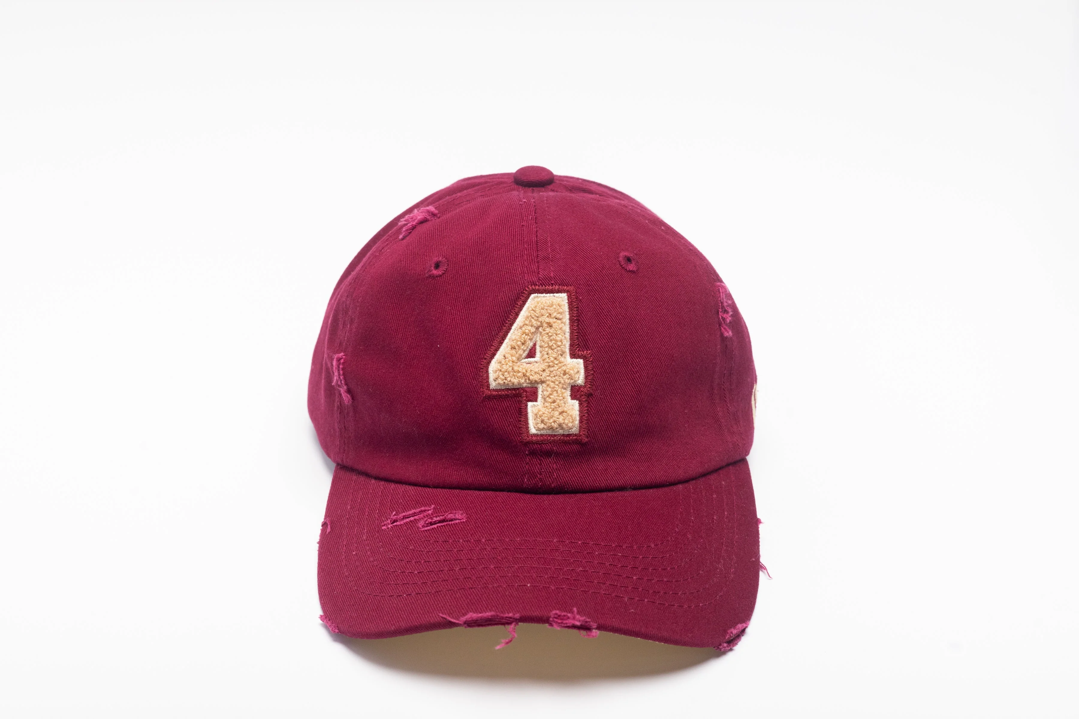 Kappa Alpha Psi Crimson Chenille Cap with Line Number - Image 4