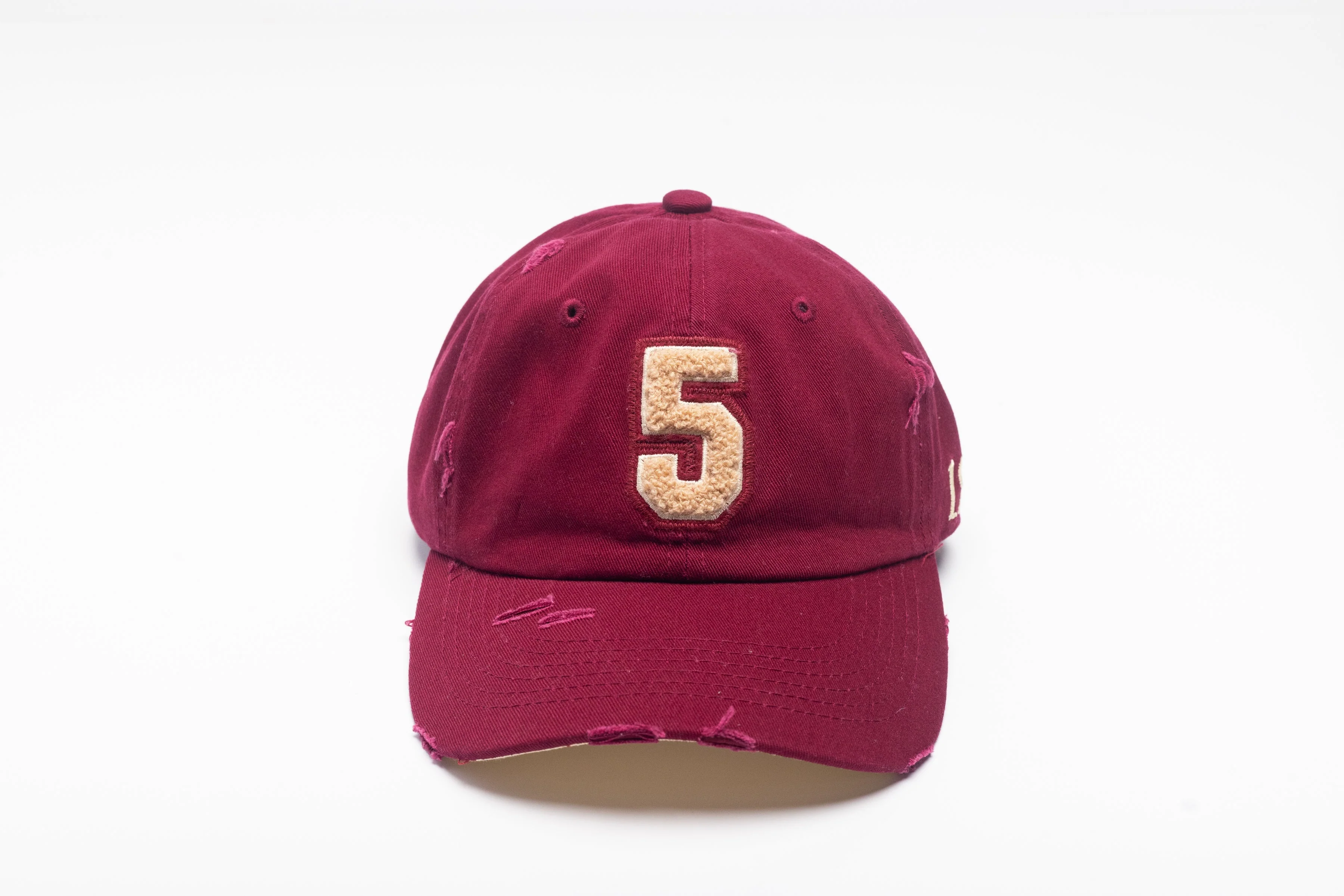 Kappa Alpha Psi Crimson Chenille Cap with Line Number - Image 5
