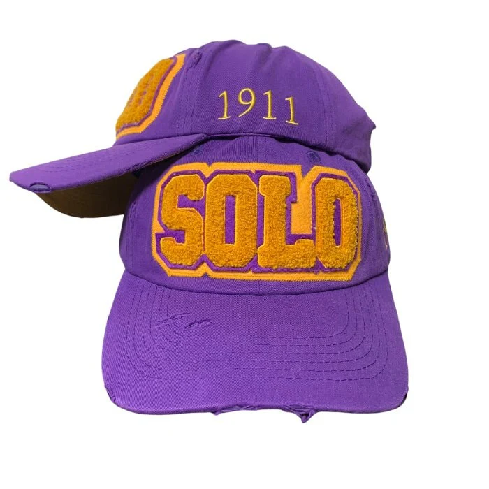 Omega Psi Phi 'SOLO' Chenille Cap - Image 3