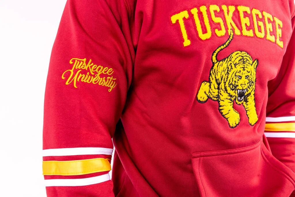 Tuskegee HBCU Chenille Hoodie - Image 3