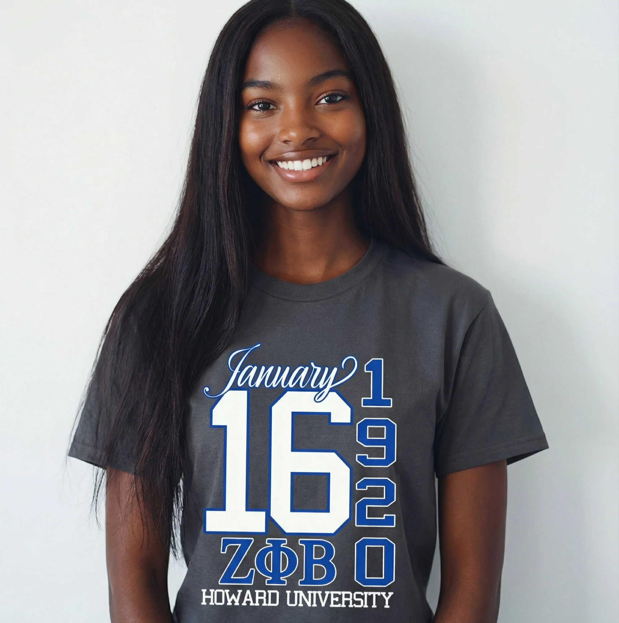 Zeta Phi Beta January 16 T-shirt - Image 3